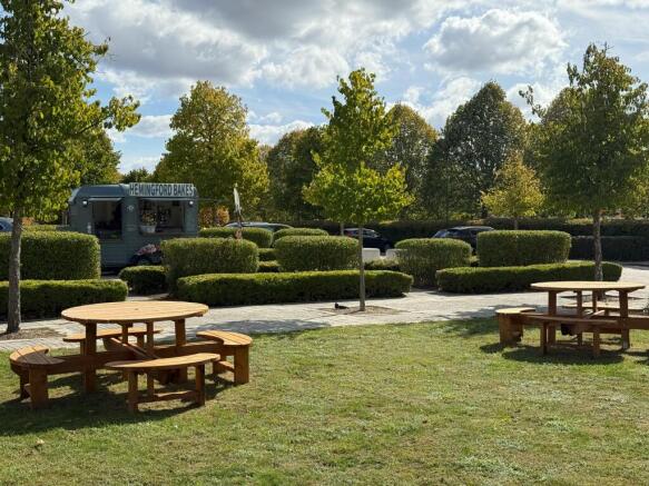 Outdoor seating