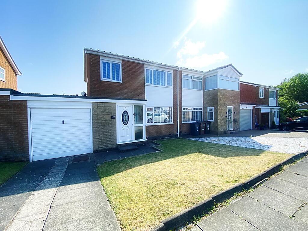 3-bed semi-detached on Cheadle Avenue, Wallsend, £245,000