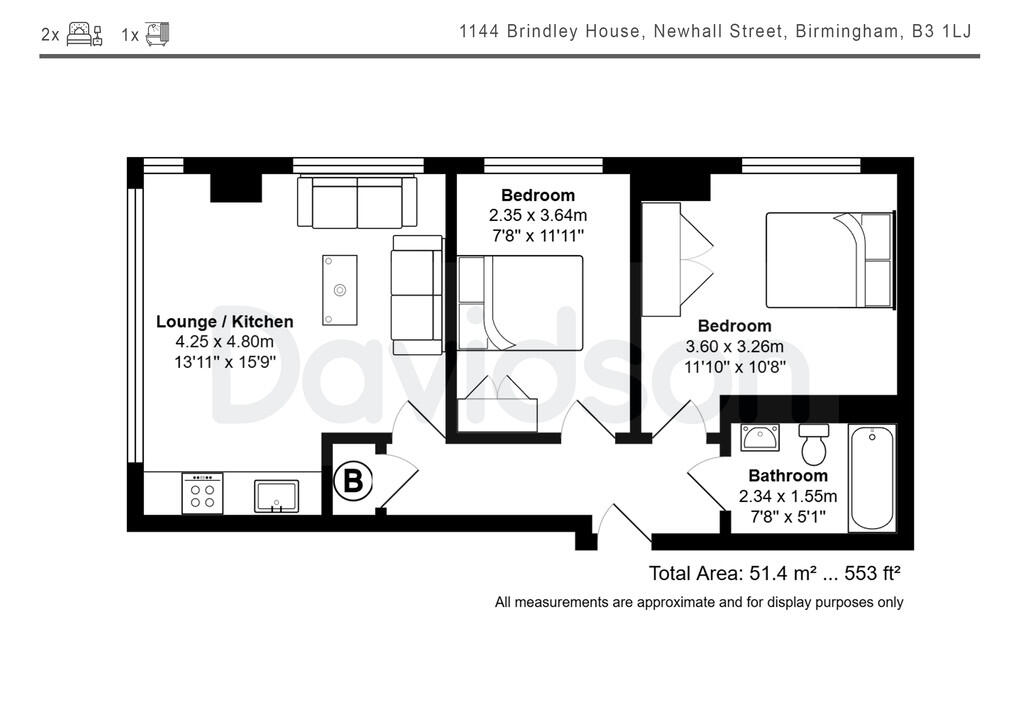 Additional image 18 of Brindley House, Newhall Street, Birmingham