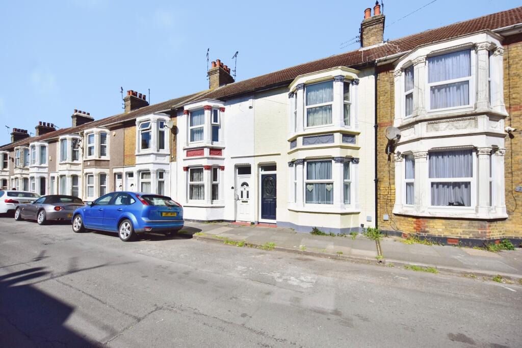 2-bed terraced on Wellesley Road, Sheerness, ME12, £215,000