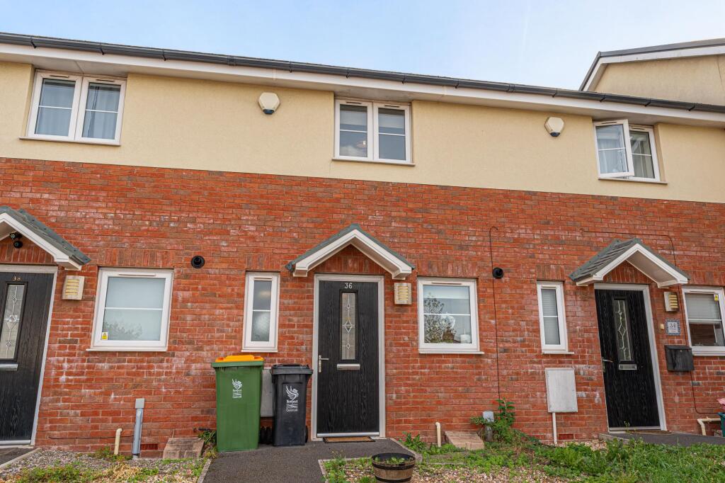 2-bed terraced on Frobisher Road, Newport, NP19, £210,000