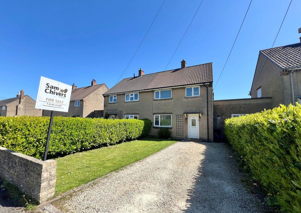 3-bed semi-detached on Lansdown Crescent, Timsbury, £320,000