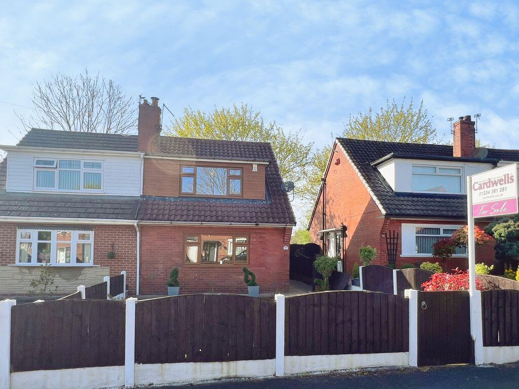 2-bed semi-detached on Elm Road, Little Lever, £160,000