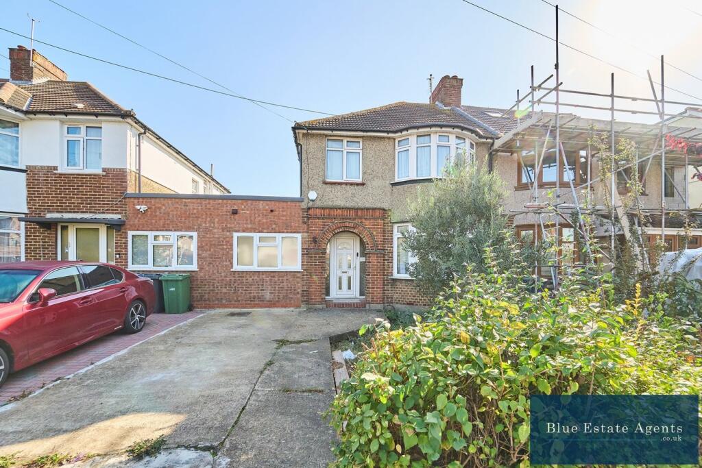 3-bed semi-detached on Lady Margaret Road, Southall, UB1, £675,000