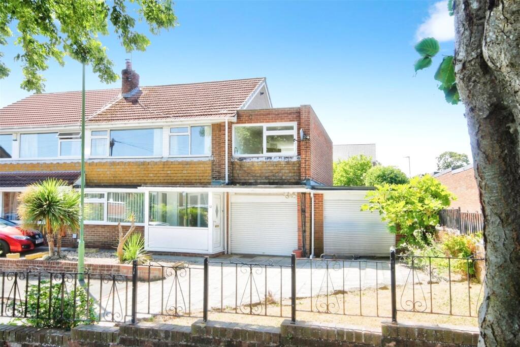 4-bed semi-detached on Derwentwater Avenue, Chester Le Street, County Durham, DH2, £250,000