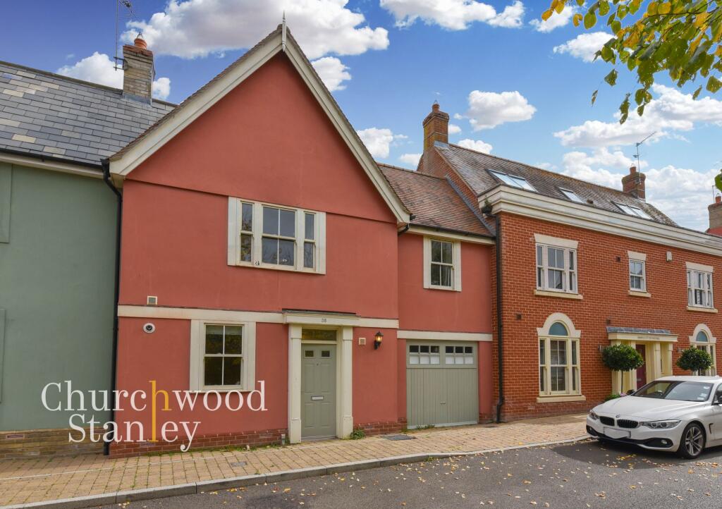 3-bed terraced on Barley Close, Mistley, CO11, £425,000