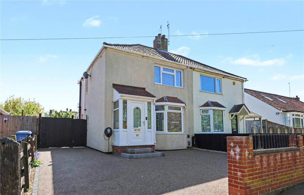 2-bed semi-detached on Dereham Road, Norwich, Norfolk, NR5, £270,000