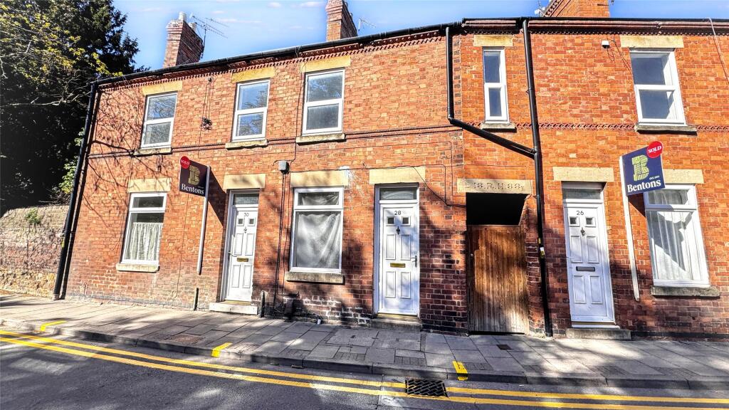 2-bed terraced on Leicester Street, Melton Mowbray, Leicestershire, £120,000