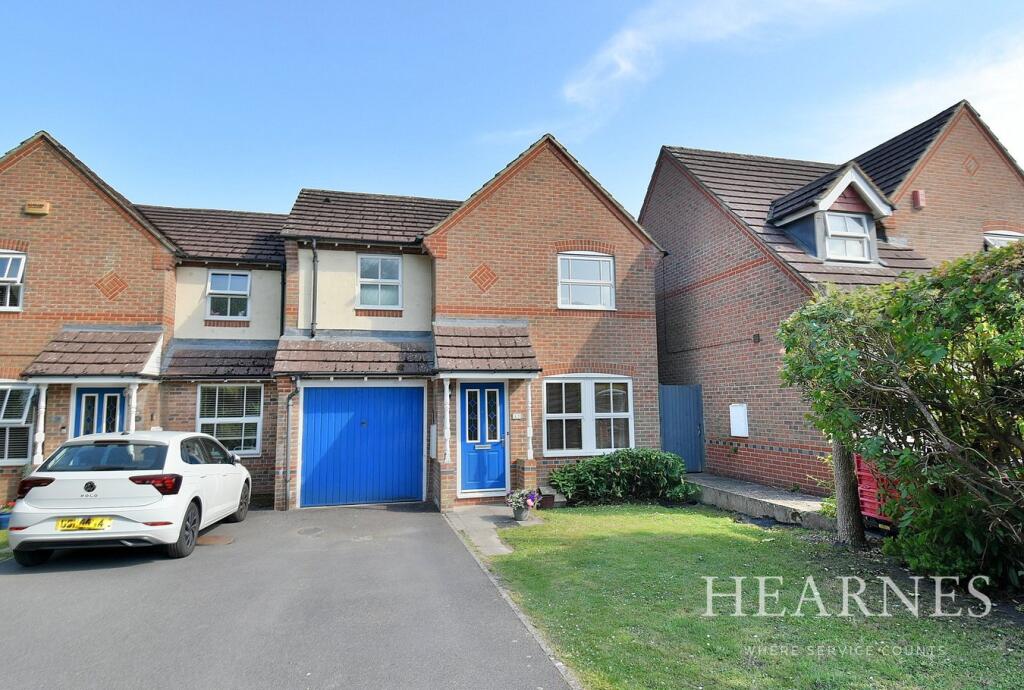 3-bed semi-detached on Everdene Close, Ferndown, BH22, £350,000