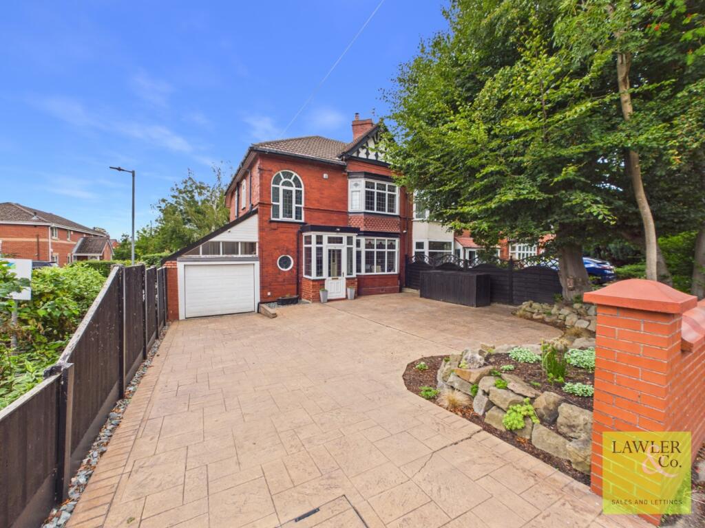 3-bed semi-detached on Corbar Road, Stockport, Cheshire, SK2 6EP, £575,000