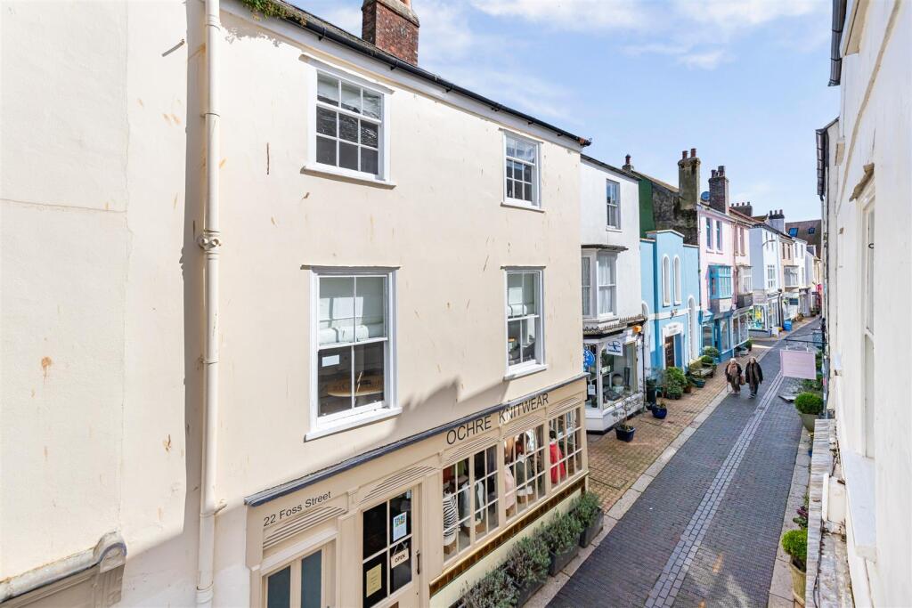 2-bed terraced on Foss Street, Dartmouth, £395,000