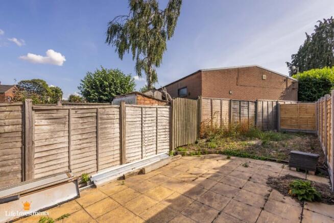Rear of Property