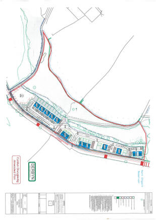 Indicative Layout -Bryn Crin Land