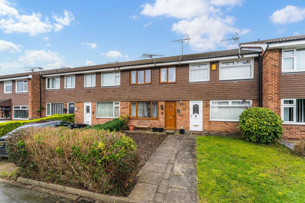 3-bed terraced on Wayford Close, Frodsham, WA6, £180,000