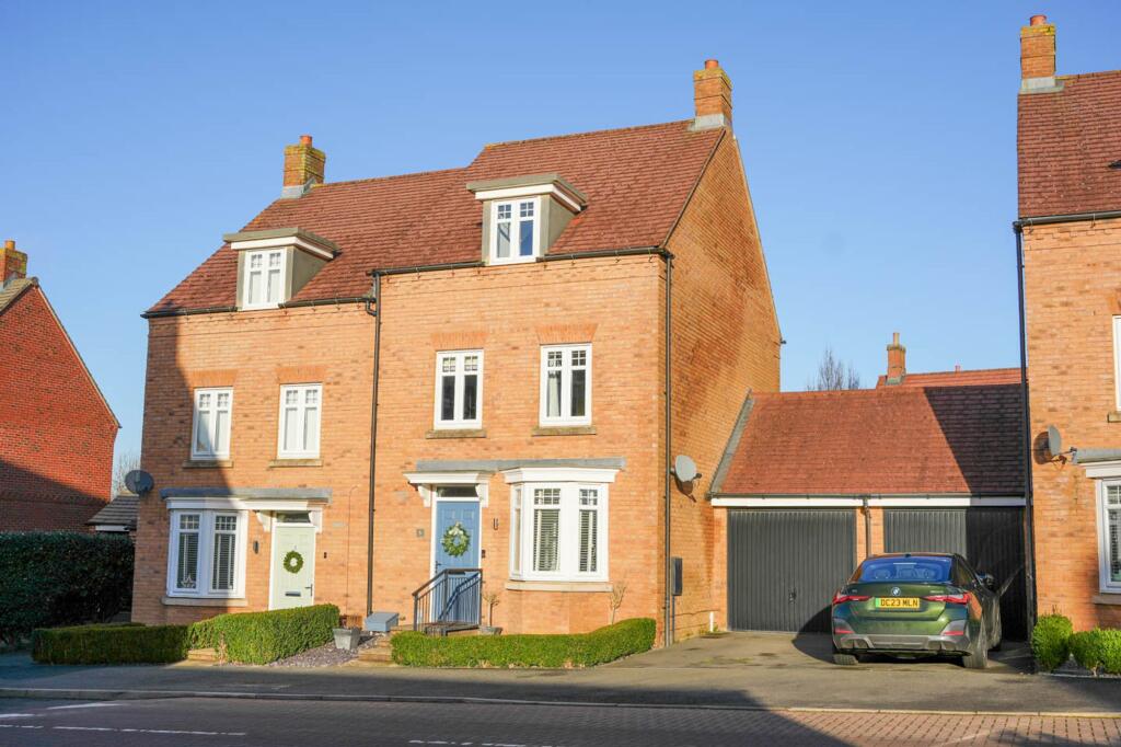 4-bed semi-detached on Polwell Road, Kibworth Harcourt, LE8, £350,000