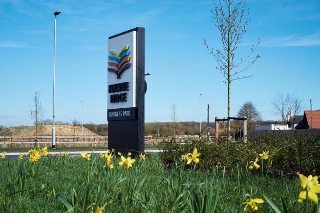 Entrance signage