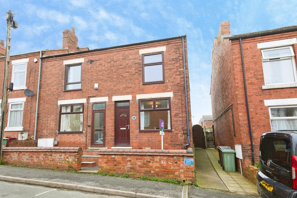 2-bed terraced on Brooke Street, Tibshelf, Alfreton, £140,000