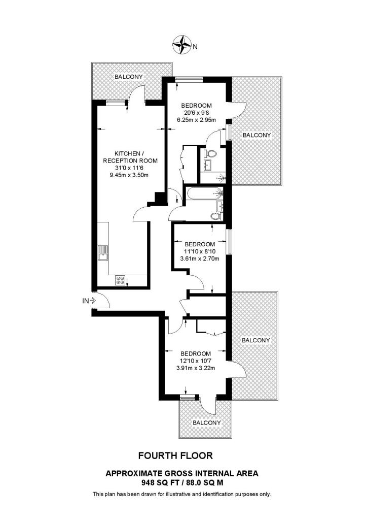 Apartment in London, Haringey Heartlands, Hornsey - View 3