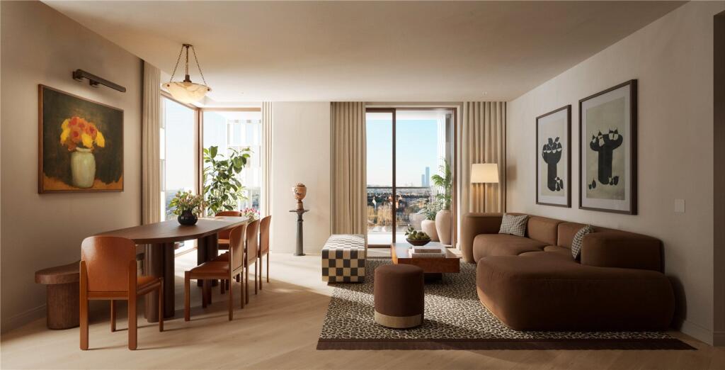 3-bed flat on Scenery House, Television Centre, Wood Lane, London, W12, £1,840,000