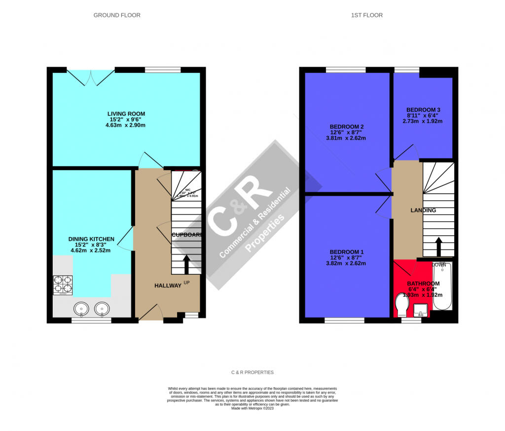 3 bedroom terraced house for rent