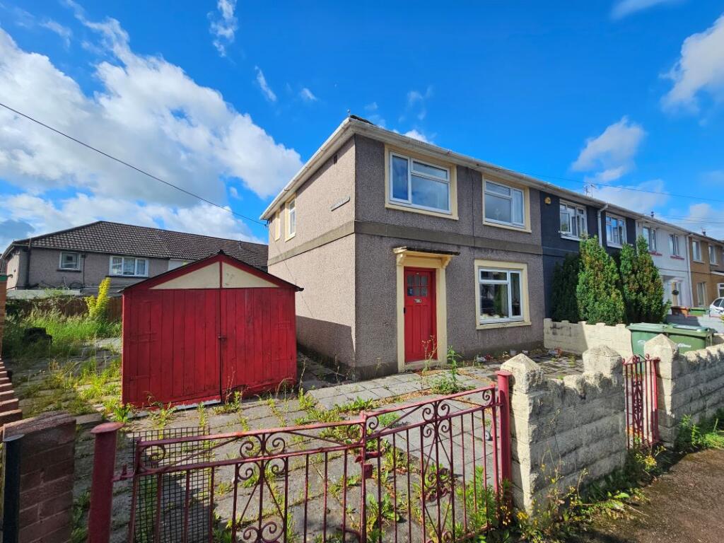 3-bed terraced on 85 Ty Isaf Park Road, Risca, Newport, Gwent, NP11 6NH, £99,000