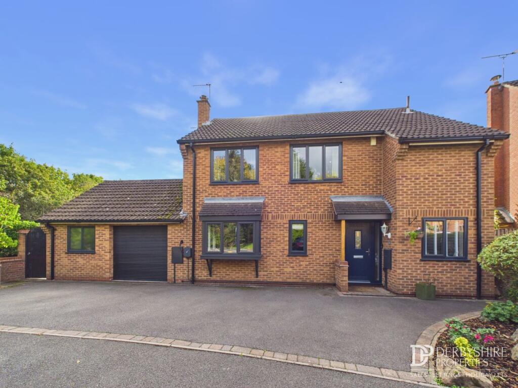 4-bed detached on Ryegrass Road, Oakwood, Derby, DE21, £475,000