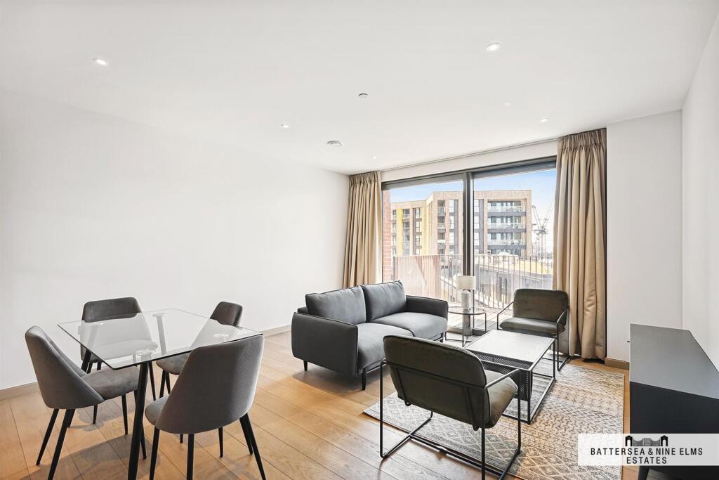 2-bed flat on Legacy Building, Embassy Gardens, £1,200,000