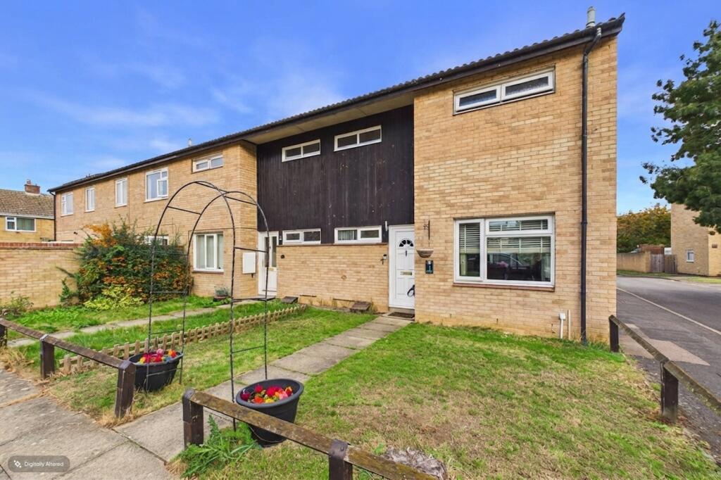 2-bed terraced on Bascraft Way, Godmanchester, Huntingdon, Cambridgeshire, PE29, £230,000