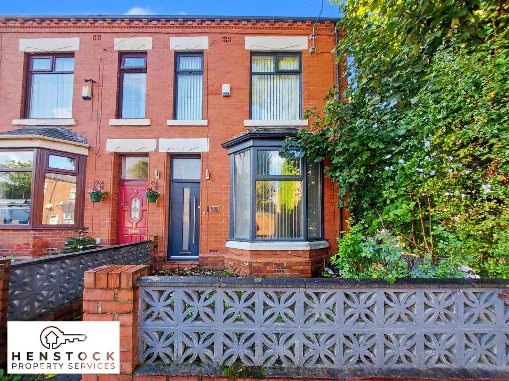 3-bed terraced on Greenhill Road, Middleton, MANCHESTER, M24, £195,000