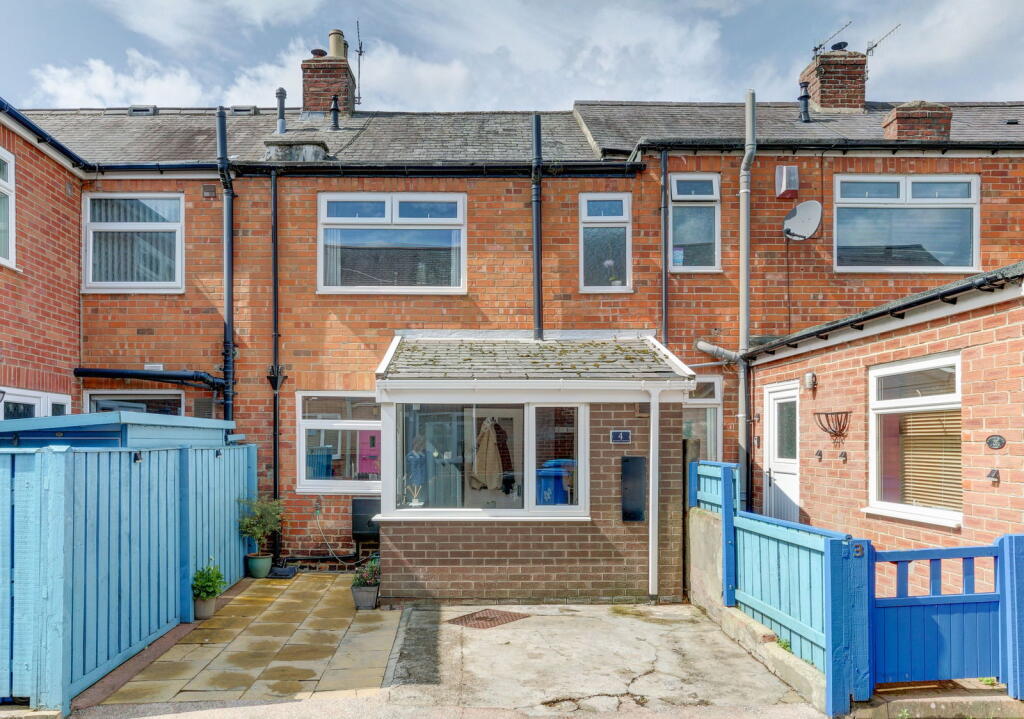 2-bed terraced on Jackson Terrace, Morpeth, NE61 1TS, £165,000