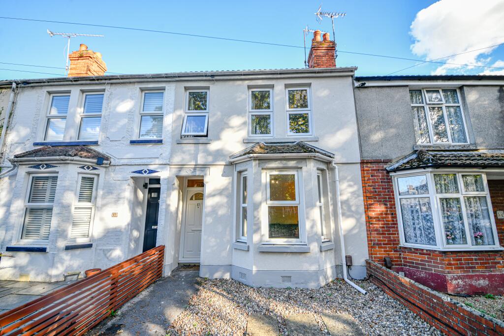 3-bed terraced on Nutbeem Road, Eastleigh, , £300,000