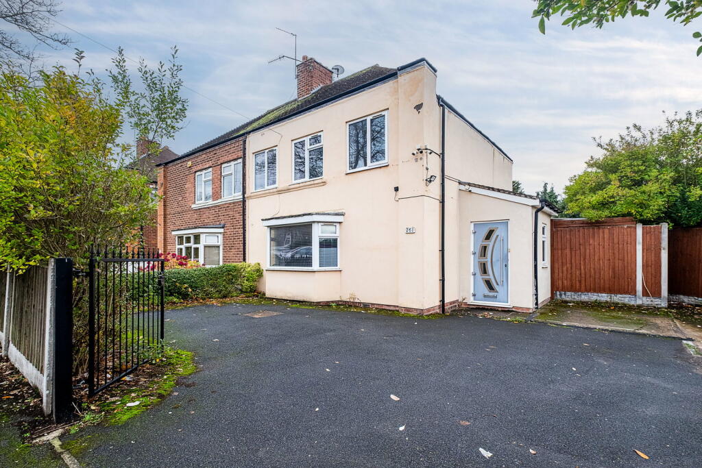 3-bed semi-detached on Witton Lodge Road, Birmingham, B23 5LX, £240,000