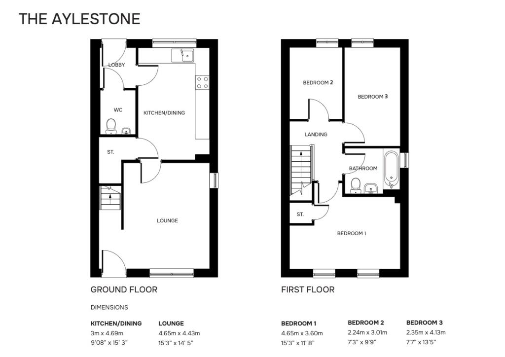 Plot B339, Hilton Road, Wigston Meadows, Wigston, Wigston, Leicestershire, LE18 3BE photo 2