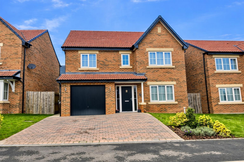 4-bed detached on Orchid Drive, Heighington Village, Newton Aycliffe, £375,000