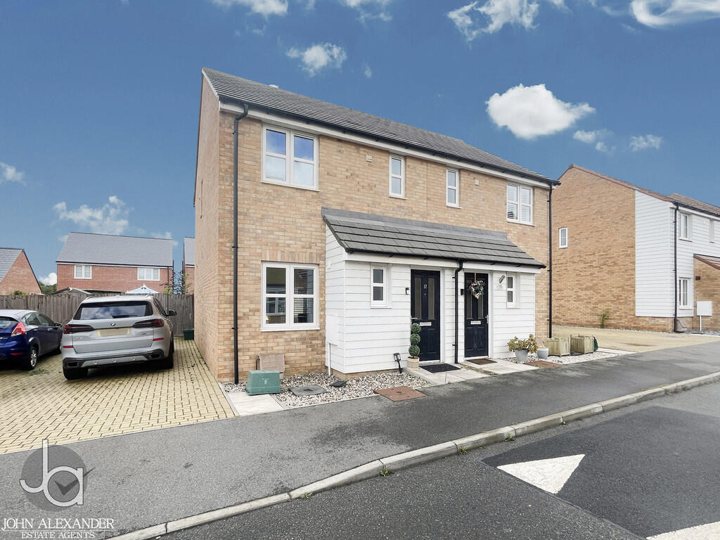 2-bed semi-detached on Penguin Parade, Stanway, Colchester, £290,000