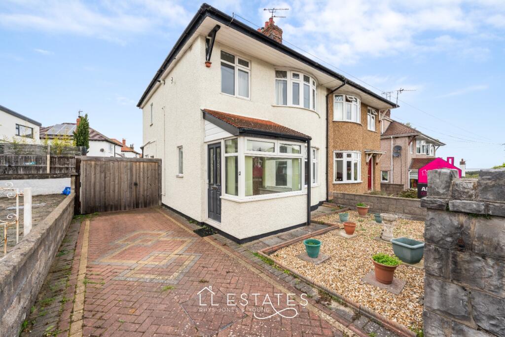 3-bed semi-detached on Prestatyn, Denbighshire, LL19, £270,000