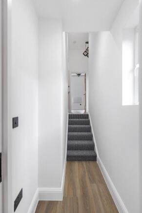 Stairs to bedroom