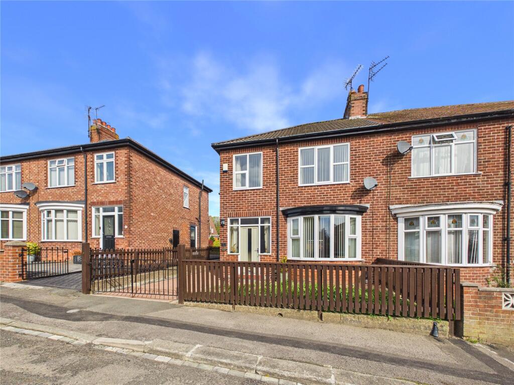 2-bed semi-detached on Diamond Street, Shildon, Durham, DL4, £170,000
