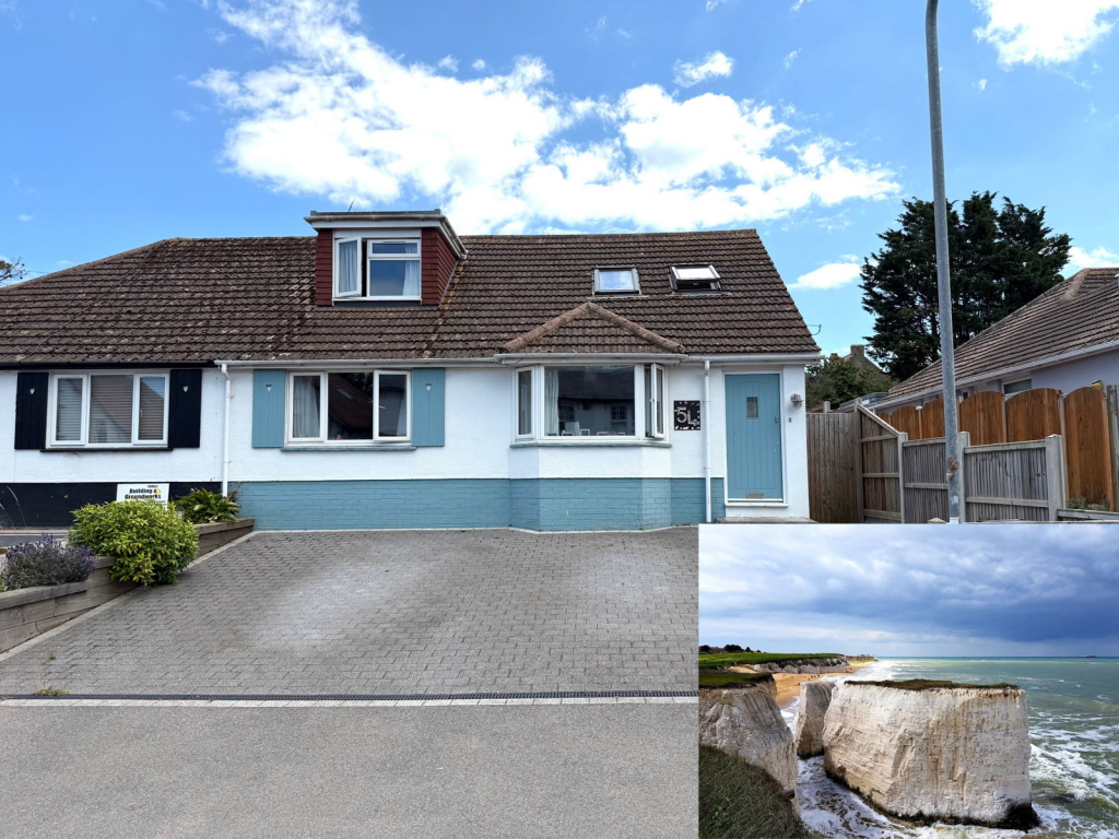 5-bed semi-detached on Percy Avenue, Kingsgate, Broadstairs, £425,000