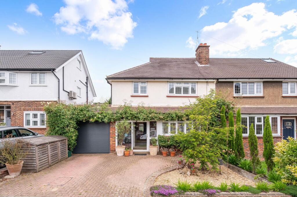 3-bed semi-detached on Hookfield, Epsom, KT19, £800,000