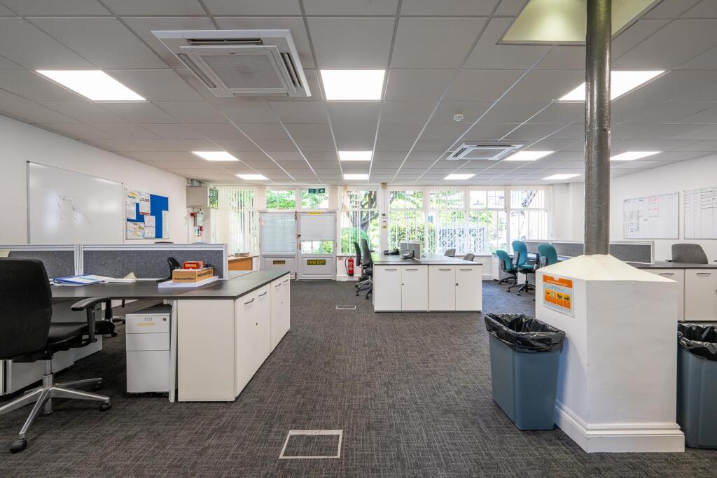 Front section of office