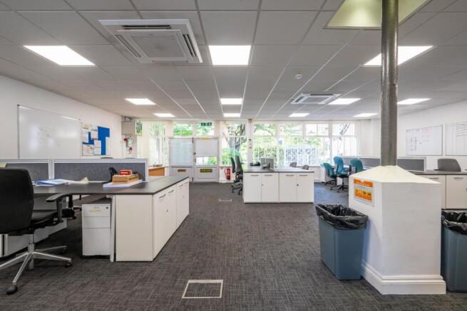 Front section of office