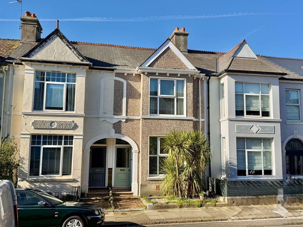 Main image of property: Glendower Road, Peverell, Plymouth. Characterful Period Home with Bonus Room upstairs, Stylish Finish & Sunny Courtyard