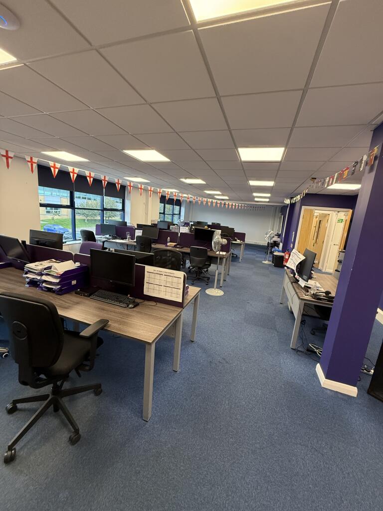 Open plan office