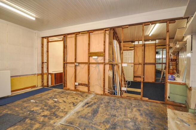 Rear shop area