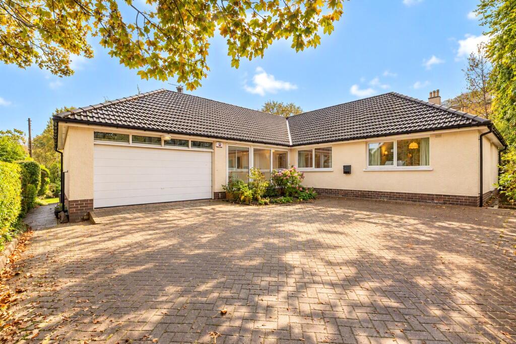 3-bed detached on Thorn Road, Bearsden, £575,000