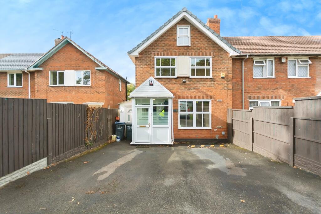 2-bed terraced on Alwold Road, Birmingham, West Midlands, B29, £190,000
