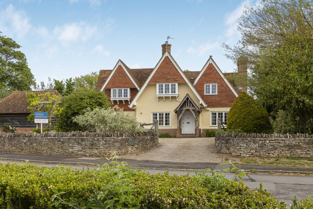 5-bed detached on High Street, Longworth, OX13, £1,150,000