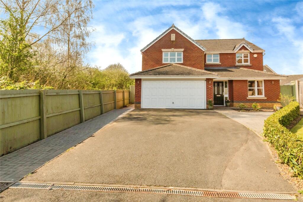 4-bed detached on Talbot Way, Nantwich, Cheshire, CW5, £525,000