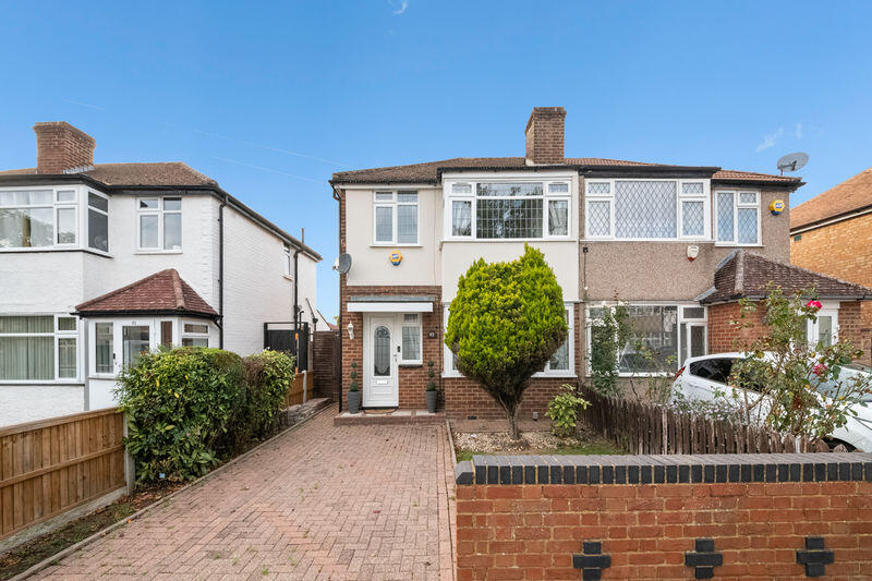 3-bed semi-detached on Fairholme Crescent, Hayes, £550,000